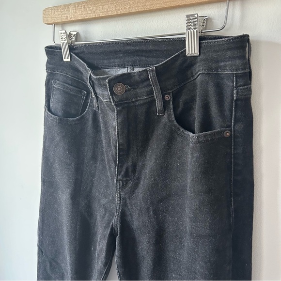 Levi’s 721 High Rise Skinny Jeans - Midnight Gaze - Black - Picture 6 of 9